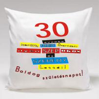 Párna/ 30 évedbe került