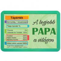 3 az 1-ben tábla / A legjobb papa