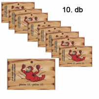 Horoszkópos tábla rák-10 db.