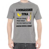Póló/ Horgászsiker