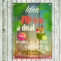 Nosztalgia / 70 a divat táblakép