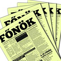 Újság / Főnök 5 db.
