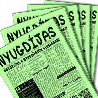 Újság / Nyugdíjas 5 db.