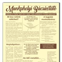 Újság / Munkahelyi búcsúztató